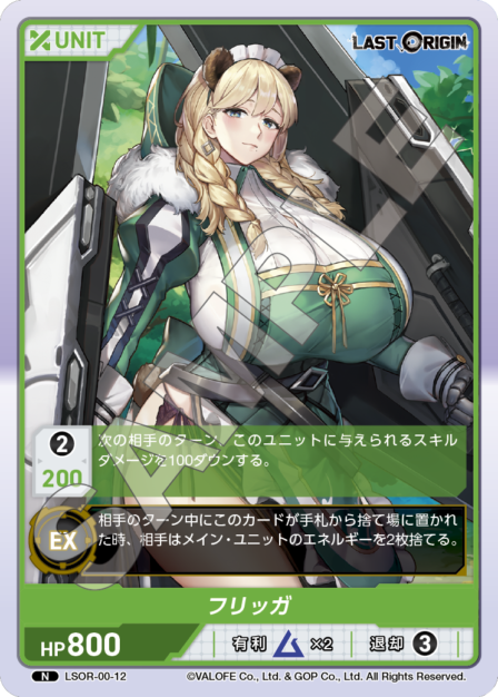 LSOR-00-12 N フリッガ