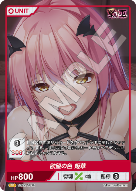 SNKK-01-38　PR　欲望の色　姫華