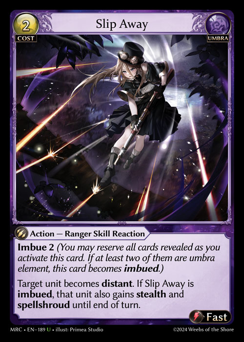 MRC • EN–189　U　Slip Away　Foil