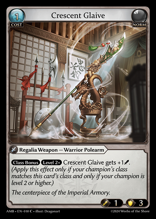 AMB EN-010 [C] Crescent Glaive