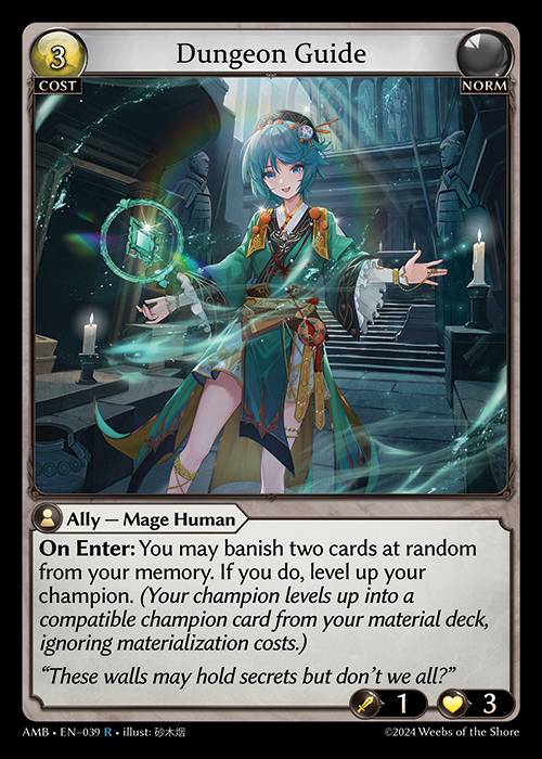AMB EN-039 [R] Dungeon Guide