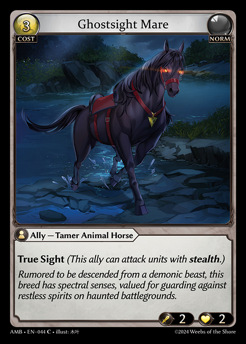 AMB EN-044 [C] Ghostsight Mare