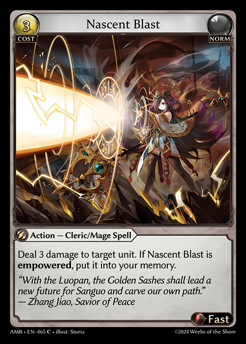AMB EN-065 [C] Nascent Blast