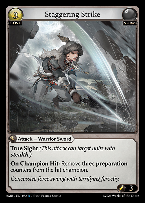 AMB EN-082 [R] Staggering Strike