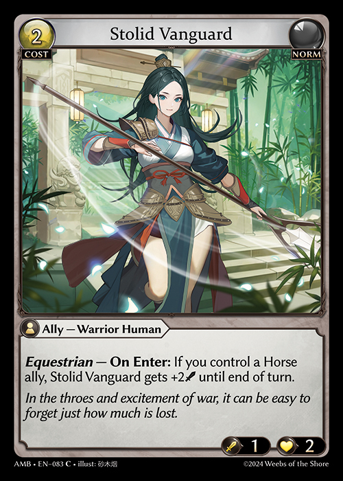 AMB EN-083 [C] Stolid Vanguard