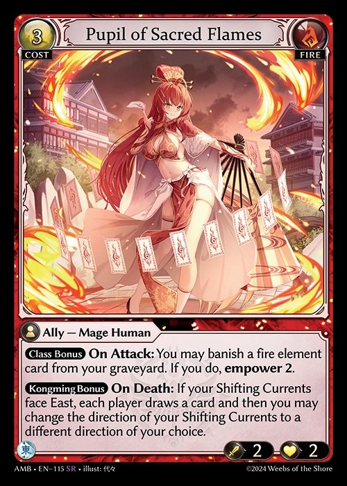 AMB EN-115 [SR] Pupil of Sacred Flames
