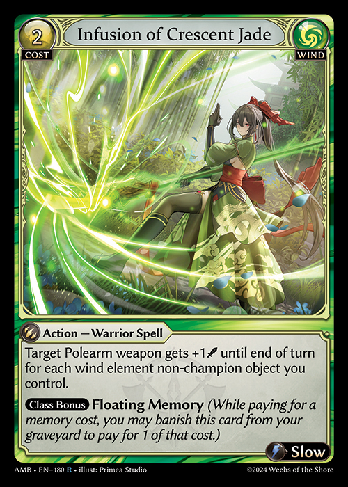 AMB EN-180 [R] Infusion of Crescent Jade