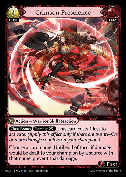 AMB EN-204 [R] Crimson Prescience