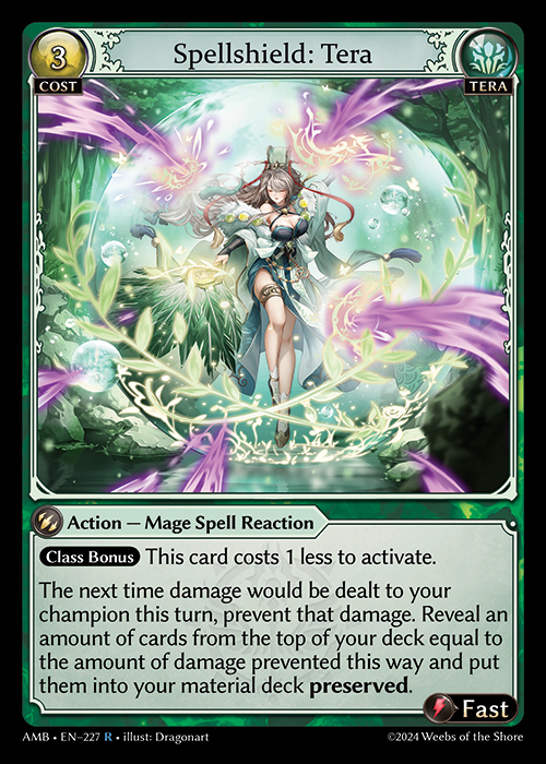 AMB EN-227 [R] Spellshield: Tera