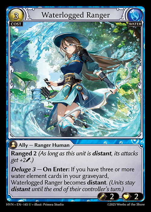 HVN • EN–145　Ｕ　Waterlogged Ranger　Foil