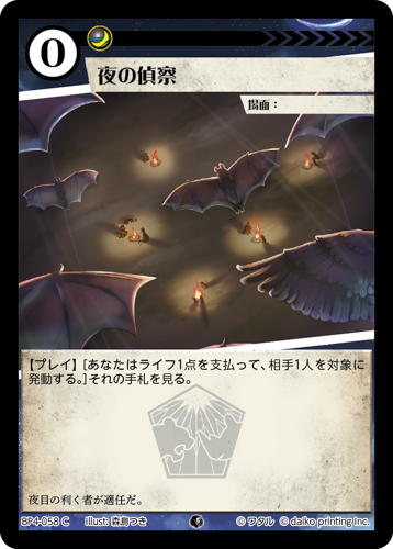 BP4-058　C　夜の偵察