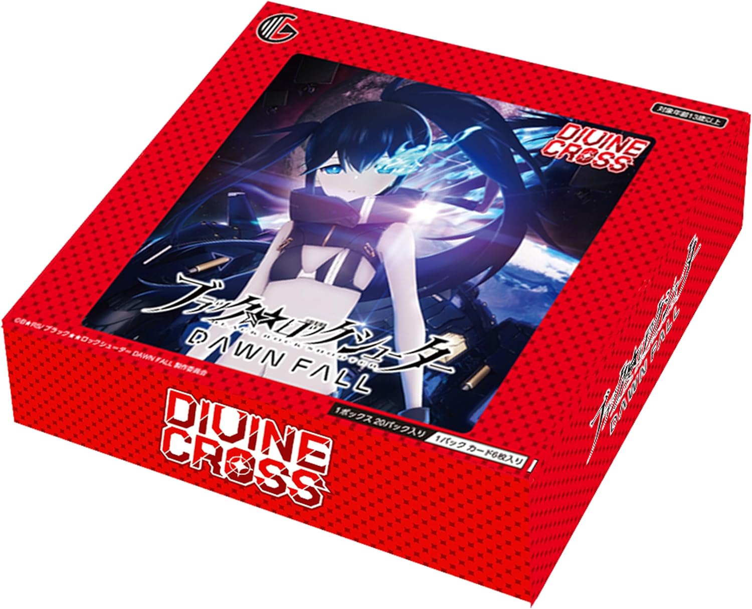 【予約】1カートン（6BOX入り）ブラック★★ロックシューター DAWN FALL