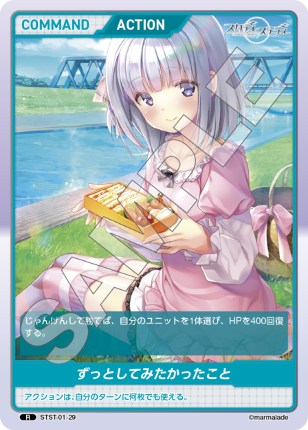 STST01-29　R　ずっとしてみたかったこと