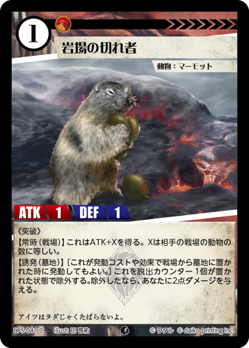 BP5-041 C 岩場の切れ者