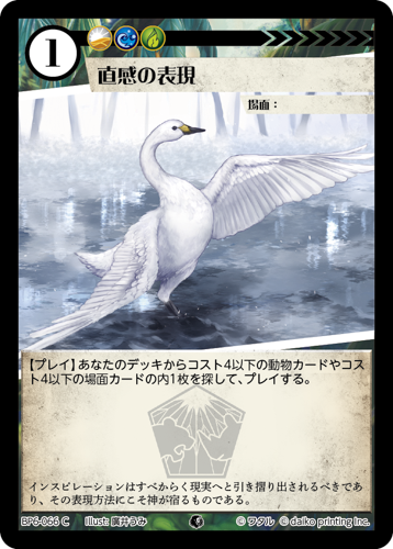BP6-066 C 直感の表現