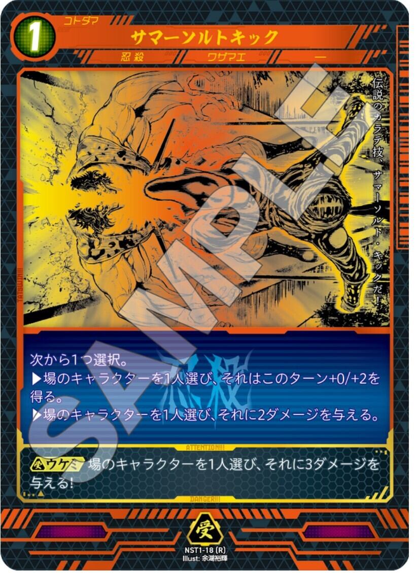 NST1-18 [R] サマーソルトキック