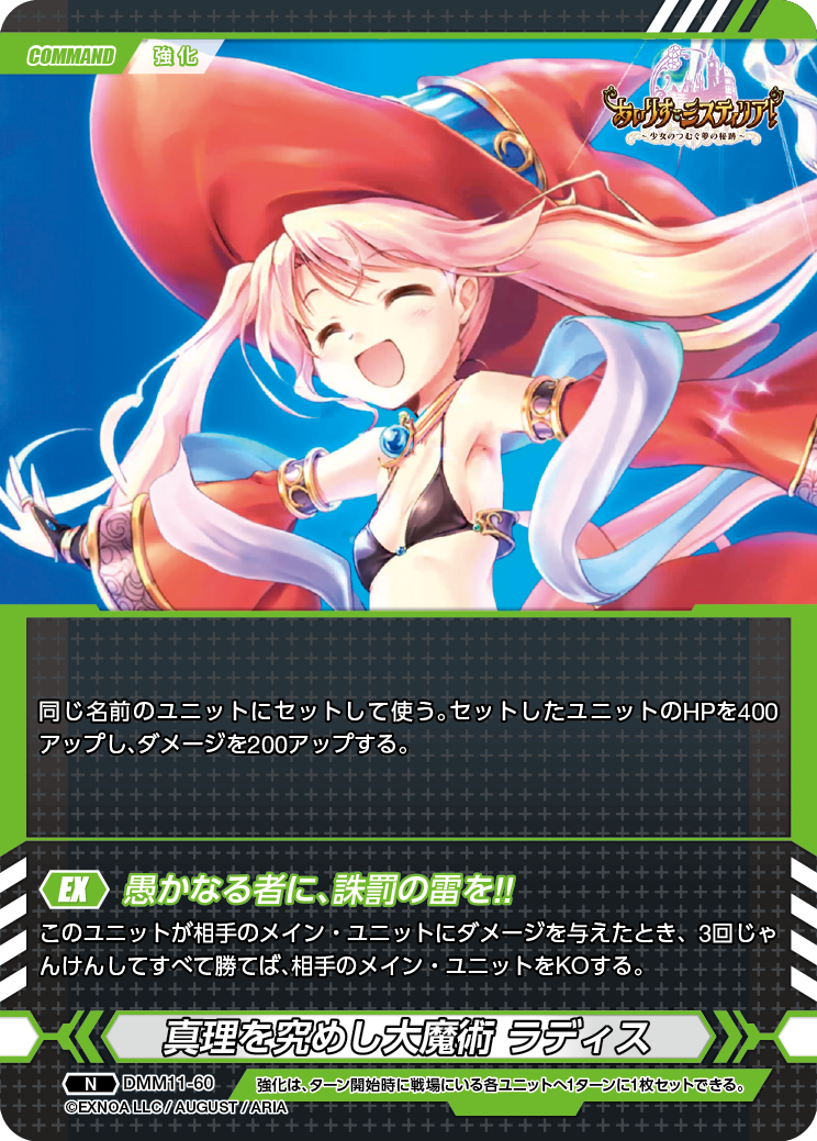 DMM11-60 N 真理を究めし大魔術ラディス