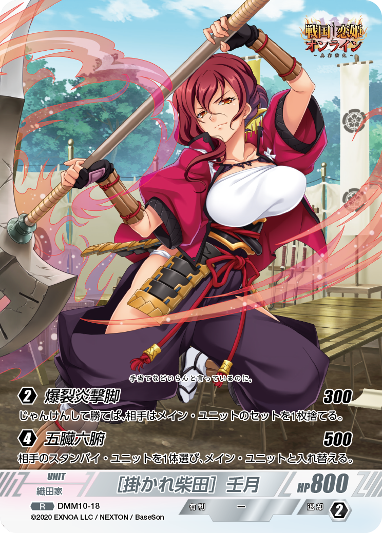 DMM10-18 R［掛かれ柴田］壬月