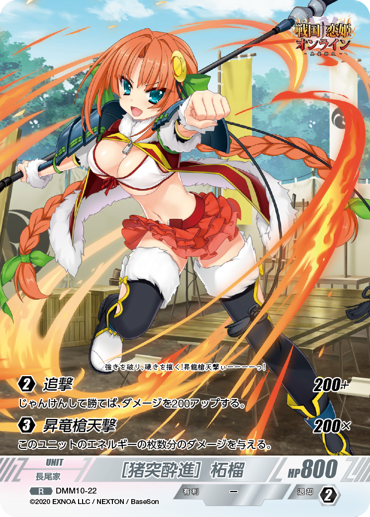 DMM10-22 R［猪突酔進］柘榴