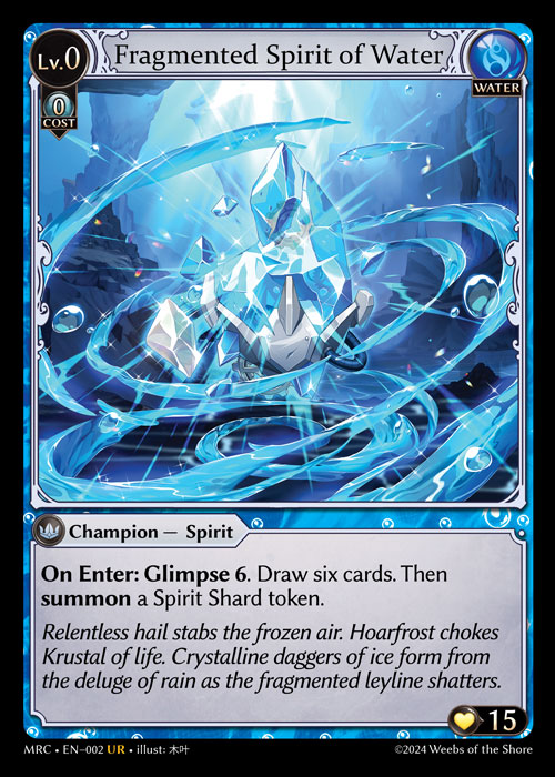 MRC • EN–002　UR　Fragmented Spirit of Water