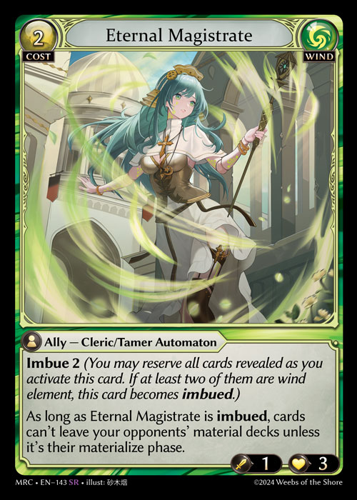 MRC • EN–143　SR　Eternal Magistrate