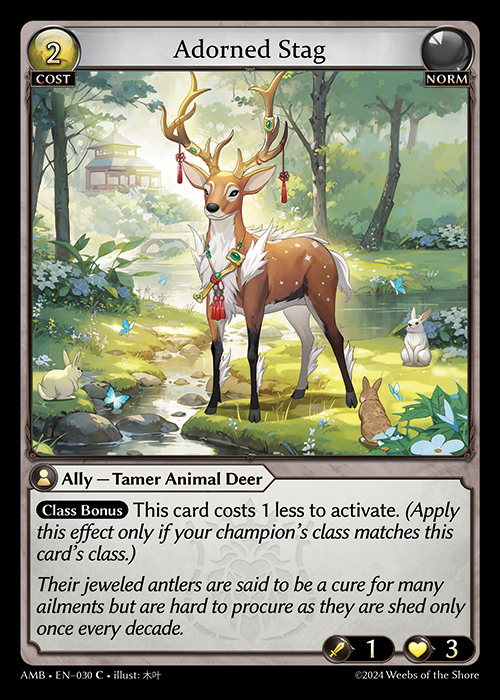 AMB EN-030 [C] Adorned Stag