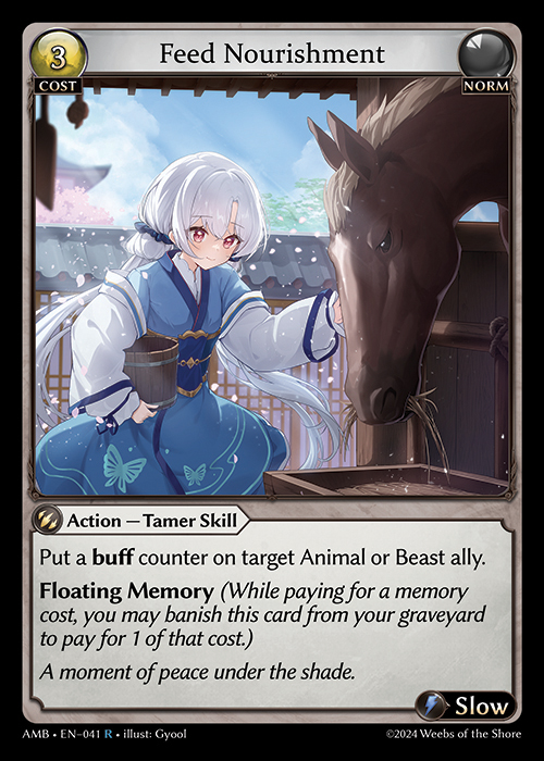 AMB EN-041 [R] Feed Nourishment
