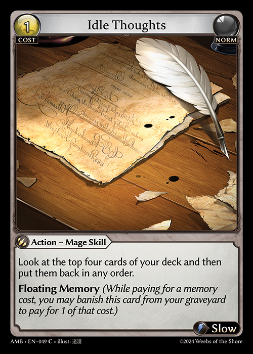 AMB EN-049 [C] Idle Thoughts