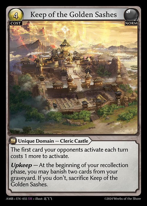 AMB EN-055 [SR] Keep of the Golden Sashes