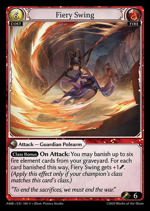 AMB EN-100 [U] Fiery Swing