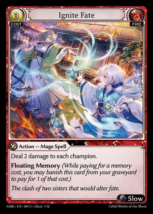 AMB EN-109 [U] Ignite Fate
