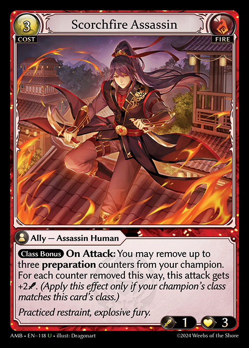 AMB EN-118 [U] Scorchfire Assassin