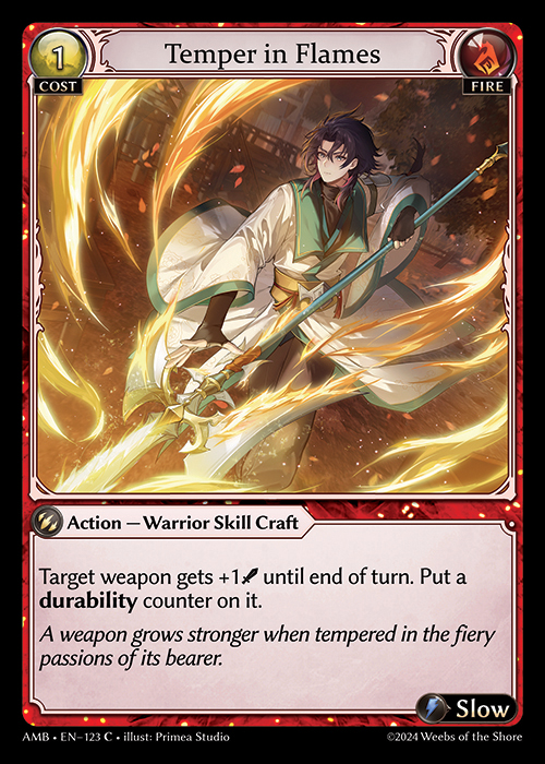 AMB EN-123 [C] Temper in Flames