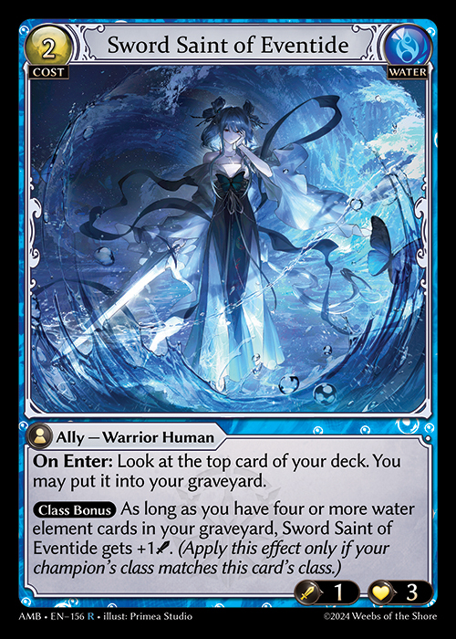 AMB EN-156 [R] Sword Saint of Eventide
