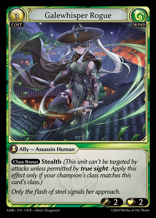 AMB EN-178 [C] Galewhisper Rogue