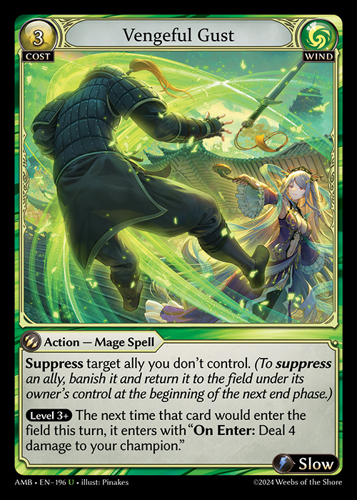 AMB EN-196 [U] Vengeful Gust