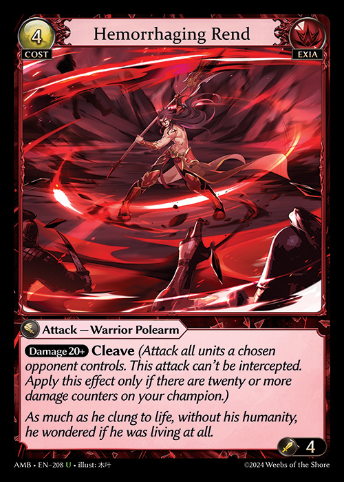 AMB EN-208 [U] Hemorrhaging Rend