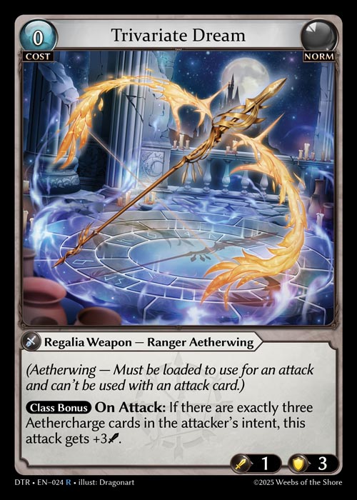 DTR • EN–024　R　Trivariate Dream　Foil