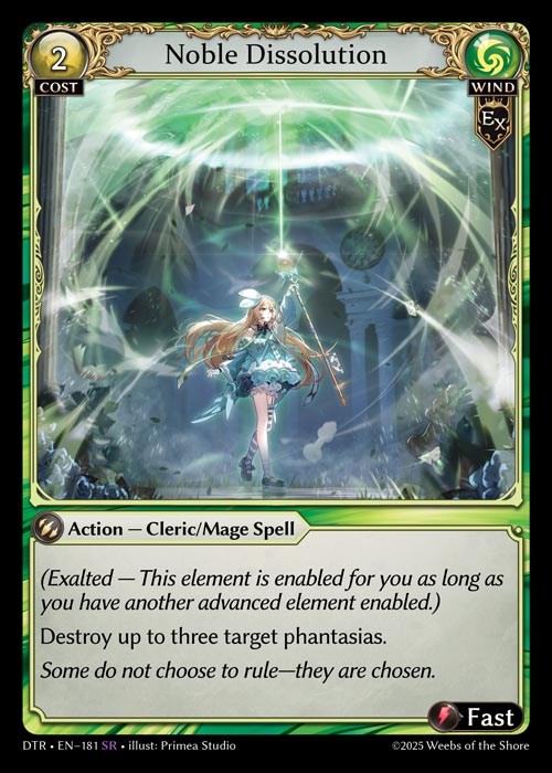 DTR • EN–181　SR　Noble Dissolution　Foil