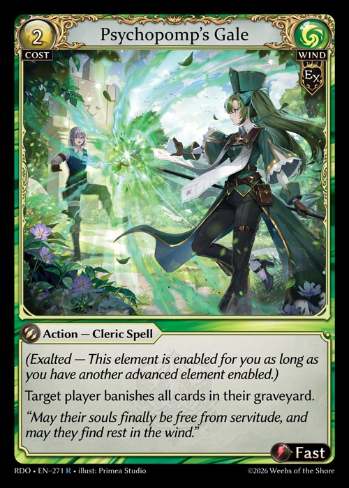 RDO • EN–271 • R　Psychopomp’s Gale　Foil