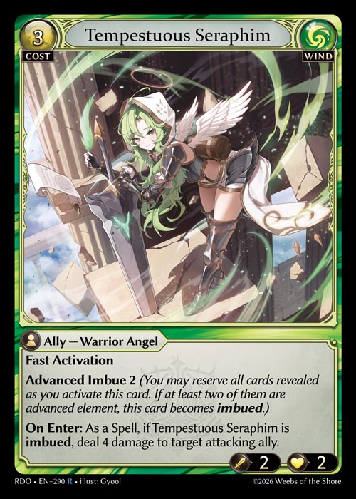 RDO • EN–290 • R　Tempestuous Seraphim