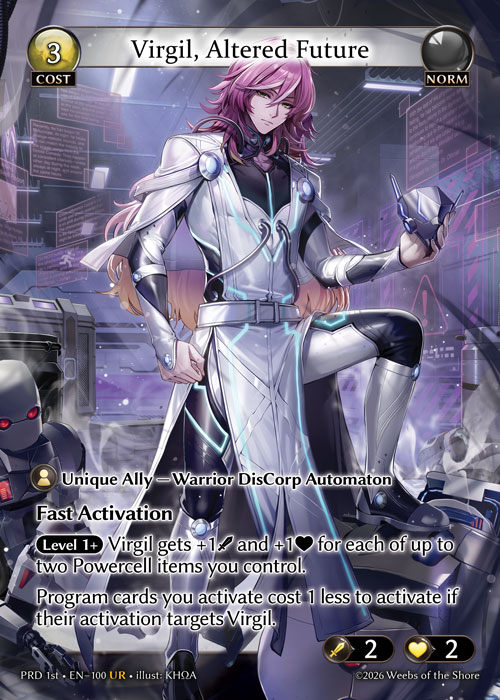 PRD 1st • EN–100 • UR Virgil, Altered Future