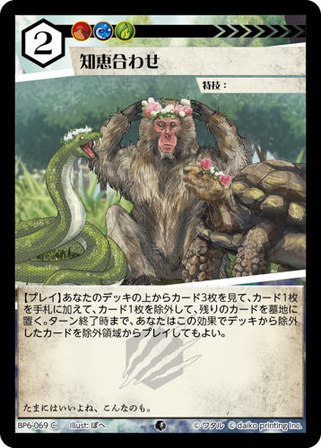 BP6-069 C 知恵合わせ フォイル
